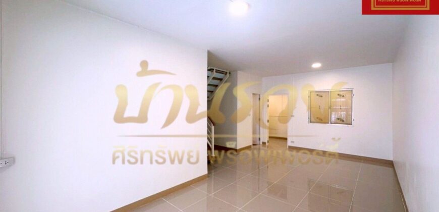 ทาวน์เฮ้าส์ 2 ชั้น หมู่บ้านพฤกษา 59/1 ซ.วิทยุการบิน ใกล้สถานีรถไฟฟ้าสายสีเขียว บ้านรีโนเวทใหม่พร้อมเข้าอยู่