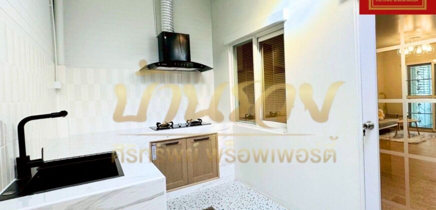 ทาวน์เฮาส์ 2ชั้น หมู่บ้านเดอะคอนเนค6 (บางนาตราดกม.8) ใกล้เมกาบางนา ตกแต่งสไตล์มินิมอลพร้อมเข้าอยู่